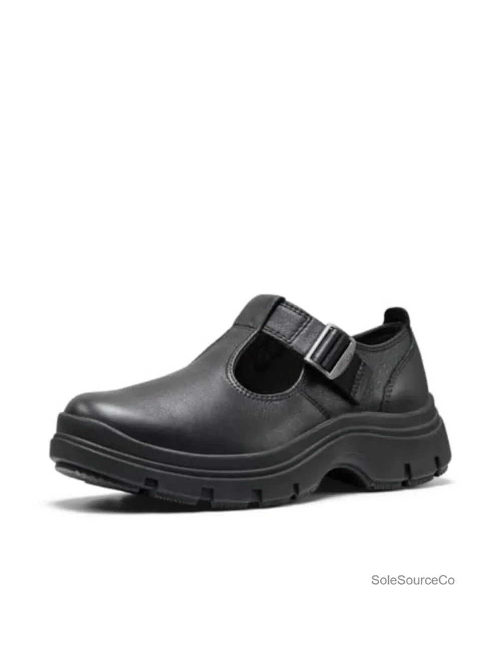 Comfortable Leather Adjustable Mary Jane Shoes for Walking